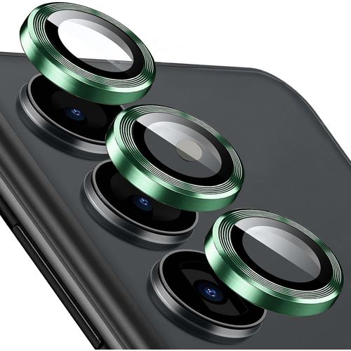 Protection D'objectif D'appareil Photo De Téléphone Compatible Avec Samsung Galaxy S25 Plus/Galaxy S25+ 5g [1 Ensemble], Protecteur D'objectif Individuel, En Verre Trempé Ultra Fin Avec