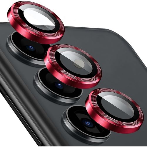 Protection D'objectif D'appareil Photo De Téléphone Compatible Avec Samsung Galaxy S25 Plus/Galaxy S25+ 5g [1 Ensemble], Protecteur D'objectif Individuel, En Verre Trempé Ultra Fin Avec