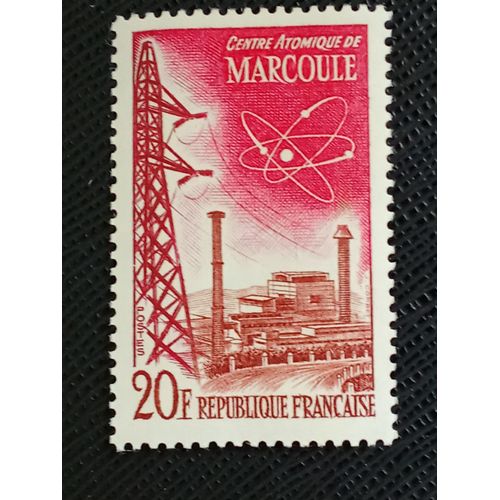 Timbre France ( Yt 1204 ) 1959 Marcoule