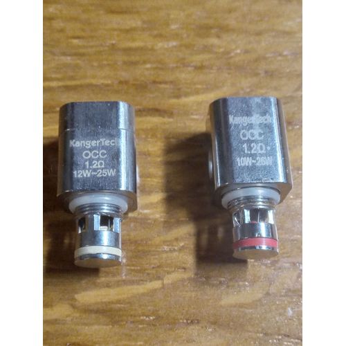 KANGERTECH - Lot de 2 résistance OCC - 1.2 ohm