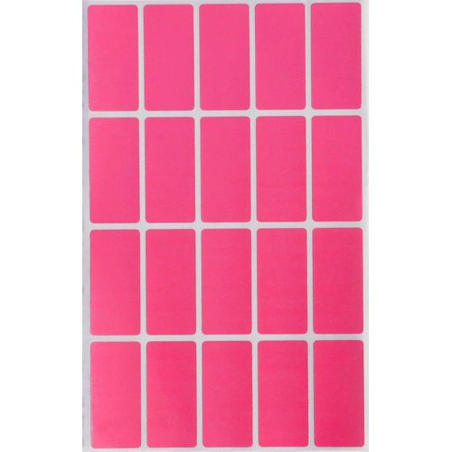 Royal Green 4 X 2 Centimètres Rose Étiquettes Autocollantes De Dossier, Chemise De Classement, Codage Couleur, Marquage, Tarification Coupe Rectangle (40mm X 19mm) Paquet De 300