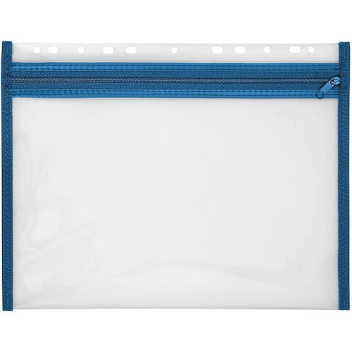 Pochette Porte-Documents Avec Fermeture À Glissière, 1 Pièce, Din A4, Classé, Bleu, Velobag Xs, Pochette Avec Fermeture À Glissière