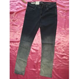 Jean Slim Fit Dégradé De Bleu Bonobo