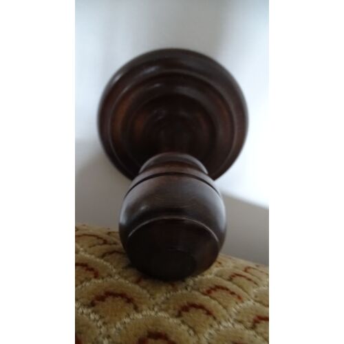 Porte-Manteau 1 Patère En Bois Foncé - Impeccable