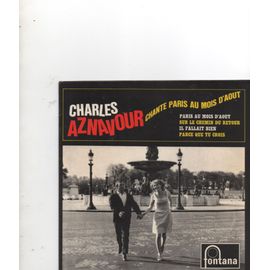 Chante Paris Au Mois D'aout Pressage Uk