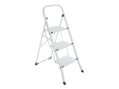 Marchepied Hailo 3 Marches Blanc