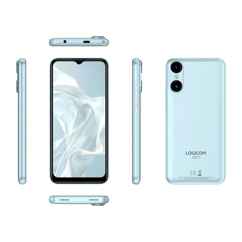 Smartphone Aero 64 Go Bleu LOGICOM