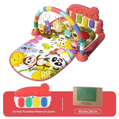 Tapis en mousse EVA pour bébé, tapis de jeux pour bébé, aire de jeux en mousse souple, jouets éducatifs pour enfants, tapis d'activité, couleur aléatoire--TD1035W