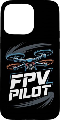 Sjzg-Fpv Pilote Drone Racing Quadricoptère Freestyle Fpv Coque Pour Iphone 15 Pro Max