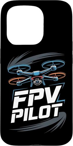 Sjzg-Fpv Pilote Drone Racing Quadricoptère Freestyle Fpv Coque Pour Iphone 15 Pro