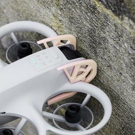 1pcs Pare-Chocs Pour Drone De Poche Dji Neo Pare-Chocs Pour Objectif De Cardan (Rose)