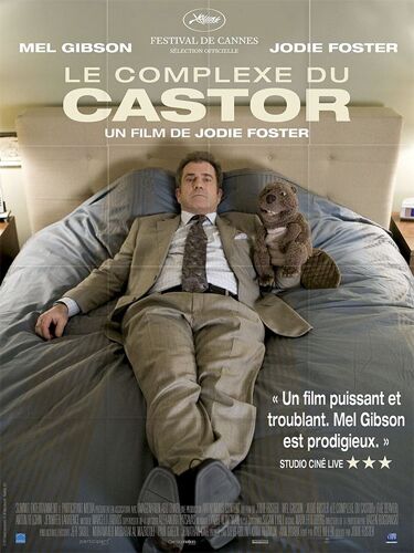 Le Complexe Du Castor (The Beaver) - Véritable Affiche De Cinéma Pliée - Format 120x160 Cm - De Et Avec Jodie Foster, Mel Gibson, Cherry Jones, Jennifer Lawrence - 2011