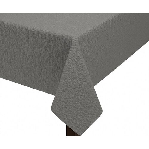 Ulteronixshop-Nappe De Table De Jardin - 160 X 220 Cm - Résistante Aux Intempéries - Mousse Souple Avec Passepoil - Antidérapante - Lavable - Imperméable - Rectangulaire - Ovale - Ronde - Gris