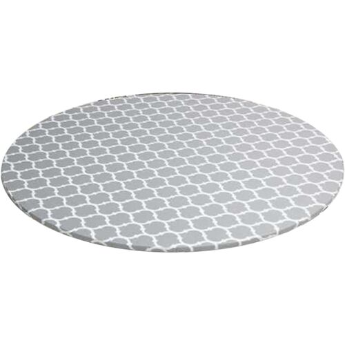 Sjzg-Nappe Ronde Avec Bord Élastique Nappe En Pvc Étanche À L' Et À L'épreuve Des Essuie-Tout Housse De Table Pour Intérieur Et Extérieur