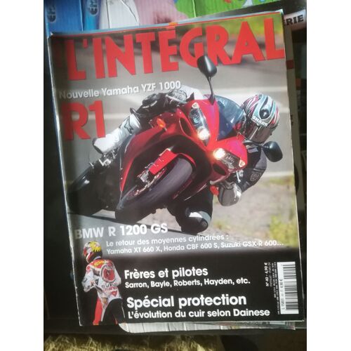L Integral La Moto 40 De 2004 Yamaha R1,Bmw R1200gs,Triumph Tiger 955iaprilia Etv1000 Caponord,Ktm Adventure 950,Honda Cbf600s,Yamaha Xt660x,Suzuki Gsxr600,Hyosung 650 Comet,Suzuki Dl650v Strom,Chambo