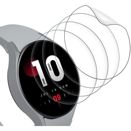 Sjzg-Lot De 4 Films De Protection D'écran Pour Samsung Galaxy Watch 7 40 Mm (Tpu Souple) (Résistant Aux Rayures) (Ultra Transparent) (Film De Protection D'écran Hd)