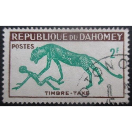 Dahomey Taxe N°33 Oblitéré