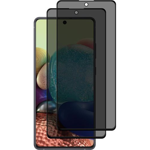 Sjzg-2 Pièces Verre Trempé Anti-Espion Pour Samsung Galaxy A71/Samsung Galaxy A72, Dureté 9h, Anti-Rayures, Ultra Hd Privacy Film Protection Écran Pour Samsung Galaxy A71/Samsung Galaxy A72