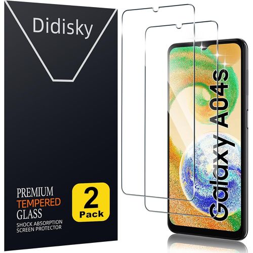 Sjzg-Lot De 2 Protections D'écran En Verre Trempé Pour Samsung Galaxy A12 4g, A32 5g, A13 4g 5g, Aa04s, Galaxy A04, Anti-Traces De Doigts, Sans Bulles, Facile À Nettoyer, Dureté 9h, Transparent