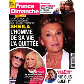 France Dimanche 3789 2019 Sheila/Christophe Torr/Nicoletta/Voulzy/Sophie Tapie/Serge Lama