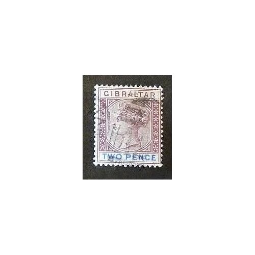 Gibraltar Oblitéré N° 33 De 1898