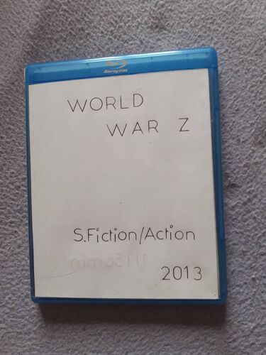 Dvd Blu-Ray "World War Z"