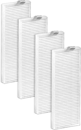 (4 Pièces) Filtre HEPA Compatible Avec Lefant M210 M213 M210S M210B M213S, OKP Life K2 K3 K3A K4 K5, Pièces de Rechange Pour Filtre d'aspirateur Robot Balayeuse