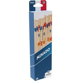 La Ducale - Jeu De Mikado Classique En Bois - Set De 41 Baguettes En Bambou - Jeu D'adresse Simple Et Familial - Format Voyage À Emporter Partout