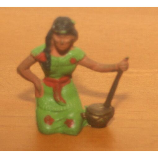 Lot De 10 Figurines Indiens Starlux Farwest + Tente – 1:32, Super état