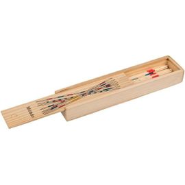 Jeu D'adresse Mikado, 41 Bâtonnets En Bois De 19 Cm, Boîte En Bois