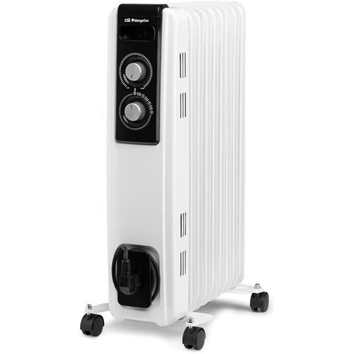 Rf 2000 Radiateur À Bain D`Huile, 2000 W, Construction Modulaire Composée De 9 Éléments, Modèle Blanc[Z388]