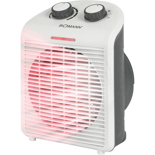 Chauffage Soufflant - Chauffage Electrique - Radiateur Soufflant - Chauffage Soufflant Portable Et Compact 2 Niveaux De Chauffage (1000/2000 W) Blanc/Hl 660401 Cb[Z689]