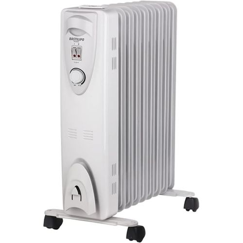 Radiateur À Bain D'Huile Compact 2000 W, 9 Éléments, 3 Niveaux De Puissance, Rac9-2000[Z858]