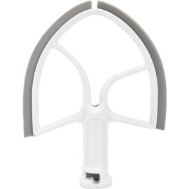 Batteur À Bord Flexible Pour Batteur Sur Socle À Tête Inclinable Pour Mélangeur Sur Socle À Bol Relevable 5Qt Mélangeur Fouet Remplacement De La Tête De Mélange[Z1165]