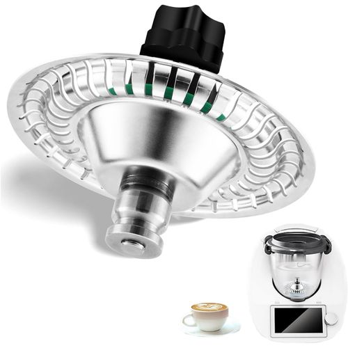 Mousseur À Lait Pour Thermomix Tm5 Tm6,Accessoire Pour Robot De Cuisine Thermomix,Pièces Inoxydable De Mousse De Lait Pour Robot Culinaire