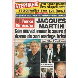 France Dimanche 2288 1990 Jacques Martin/La Soca Dance/Lenorman/Douchka/Madonna/Perrot/Tina Turner