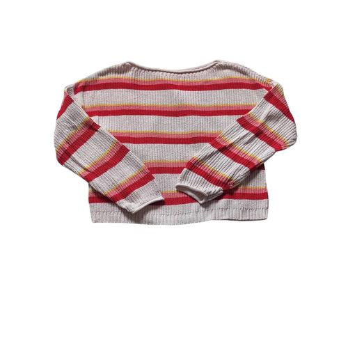 Pull Oversize Tricolore Taille Unique