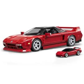 Hot Wheels - Coffret de Construction NSX Acura des Années 90 - Mattel Brick Shop - JFT17