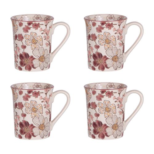 Coffret De 4 Mugs Kiyo 30 Cl