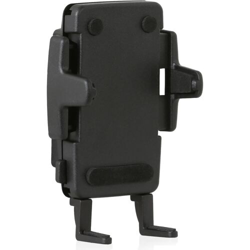 Support universel pour téléphone portable/smartphone pour appareils d'une largeur de 46 à 76 mm (fabriqué en Allemagne, système à 4 griffes, convient pour pare-chocs, coques et étuis)