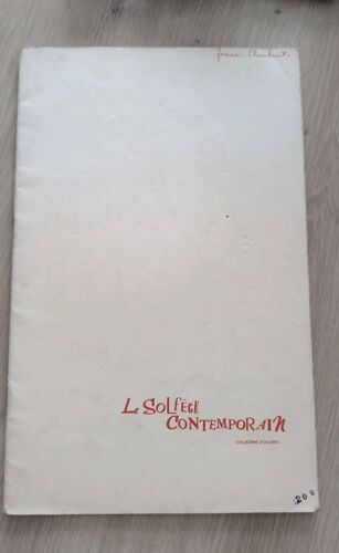 Le Solfège Contemporain Deuxième Volume