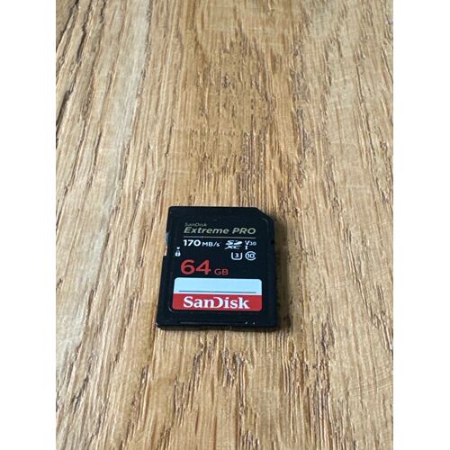 Carte SD San disk extreme pro 64 GB