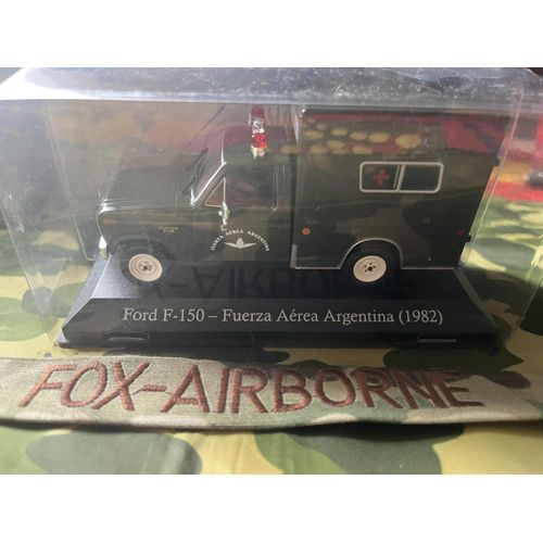 Vehicule Ford F-150 Ambulance Fuerza Aerea Argentina 1982 1/43eme De La Marque Salvat/ Altaya Boite-Altaya
