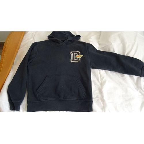 Sweat A Capuche - Garcons 10 Ans Gris Fonce