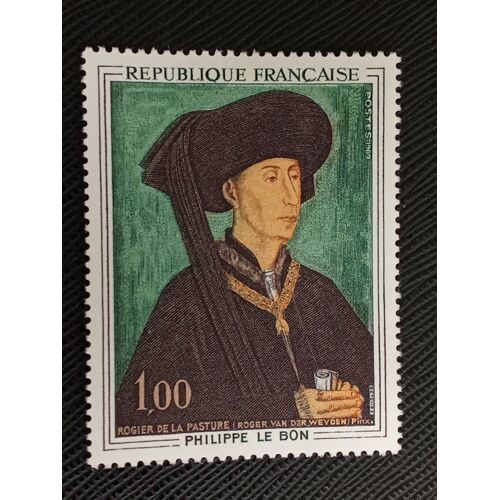 Timbre France Yt 1587 Philippe Le Bon, Duc De Bourgogne (1396-1467) 1969 ( 0080505 )