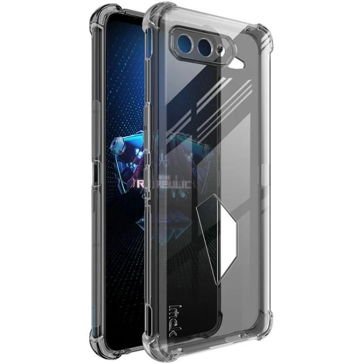 BRAND SET Coque Pour ASUS ROG Phone 3 ZS661KS Étui En Silicone Extra-Mince En Verre Trempé Marbré Étui Tout Inclus étui En Gel TPU Souple Étui Pour ASUS ROG Phone 3 ZS661KS