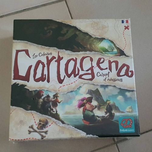 Cartagena Carnet D'Évasions De Leo Colovini Jeu Société