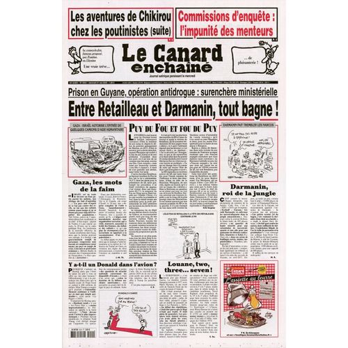Le Canard Enchainé N° 5454