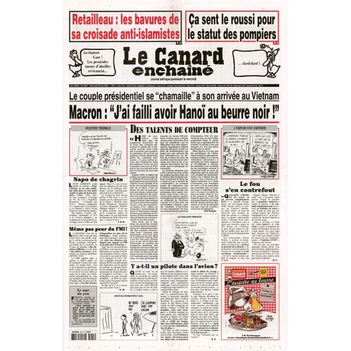 Le Canard Enchainé N° 5455