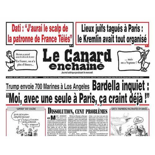 Le Canard Enchainé N° 5457